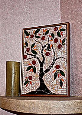 стеклянная мозаика "Дерево жизни"