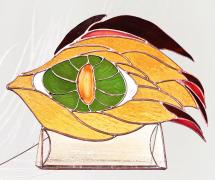 Интерьерное украшение "Глаз дракона"